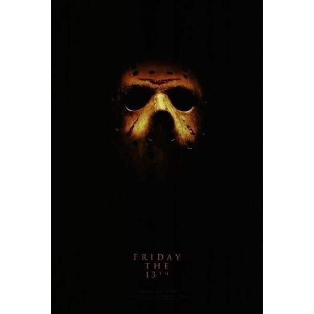 Friday the 13th Movie Poster Derek Meers RARE STYLE 2009 SS 11x17 ORIGINAL STOCK